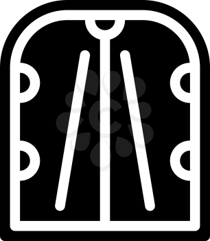 sanitation equipment glyph icon vector. sanitation equipment sign. isolated contour symbol black illustration