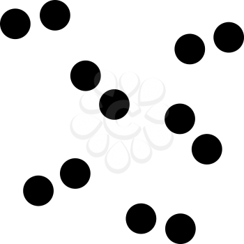 pneumococcus infection glyph icon vector. pneumococcus infection sign. isolated contour symbol black illustration