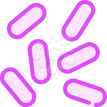 haemophilus influenzae color icon vector. haemophilus influenzae sign. isolated symbol illustration