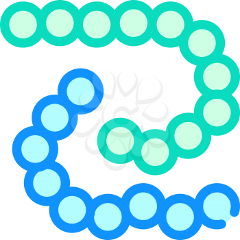 bacillus anthracis color icon vector. bacillus anthracis sign. isolated symbol illustration