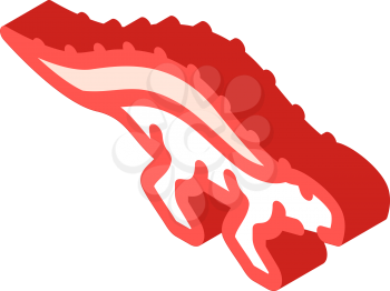 gastonia dinosaur isometric icon vector. gastonia dinosaur sign. isolated symbol illustration