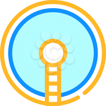 sewage treatment plant color icon vector. sewage treatment plant sign. isolated symbol illustration