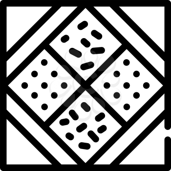 herbal storage organizer line icon vector. herbal storage organizer sign. isolated contour symbol black illustration