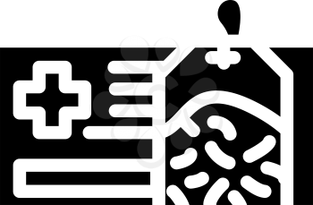 healing health tea glyph icon vector. healing health tea sign. isolated contour symbol black illustration