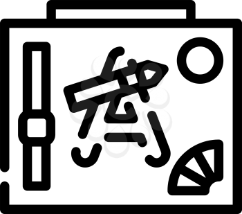 design courses line icon vector. design courses sign. isolated contour symbol black illustration