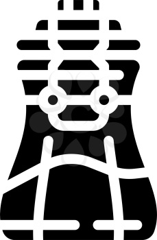 spice jar glyph icon vector. spice jar sign. isolated contour symbol black illustration