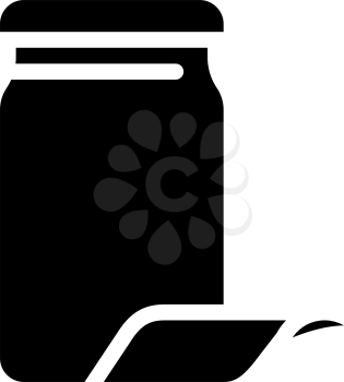 maltagliati pasta glyph icon vector. maltagliati pasta sign. isolated contour symbol black illustration