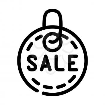 trinket sale line icon vector. trinket sale sign. isolated contour symbol black illustration