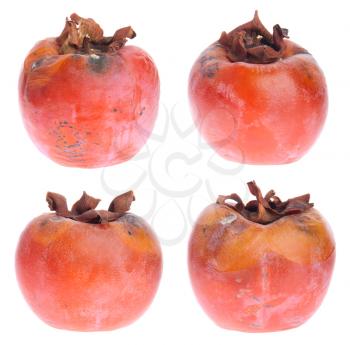 Royalty Free Photo of Rotten Persimmon Fruits