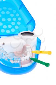Royalty Free Photo of a Portable Dental Model