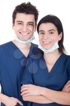 Royalty Free Photo of Two Doctors