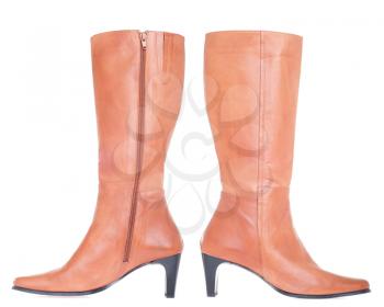 Royalty Free Photo of a Pair of Leather Boots