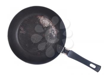 Royalty Free Photo of a Dirty Frying Pan