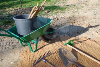 Royalty Free Photo of Agricultural Tools