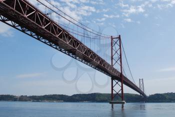 Royalty Free Photo of Salazar Bridge in Lisbon, Portugal