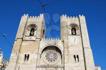 Royalty Free Photo of the Oldest Church in Portugal