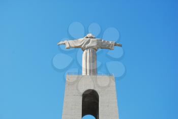 Royalty Free Photo of the Cristo Rei in Lisbon, Portugal