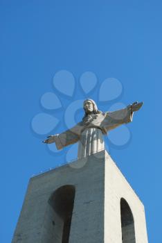 Royalty Free Photo of the Cristo Rei in Lisbon, Portugal
