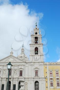 Royalty Free Photo of a Monastery in Mafra, Portugal