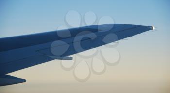 Royalty Free Photo of an Airplane Wing