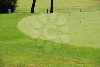 Royalty Free Photo of a Golf Course
