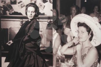 Royalty Free Photo of Fado Singer Amália Rodrigues Exhibition at Electricity Museum in Lisbon Portugal