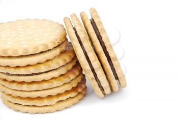 Royalty Free Photo of a Stack of Cookies