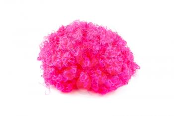 Royalty Free Photo of a Pink Wig
