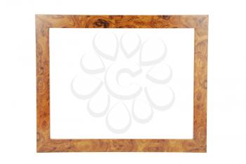 Royalty Free Photo of a Wooden Photo Frame