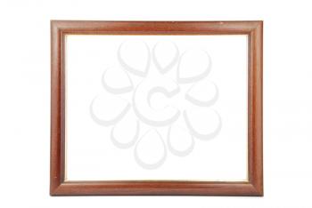 Royalty Free Photo of a Wooden Photo Frame