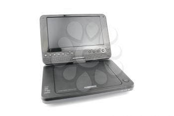 Royalty Free Photo of a Portable DVD Player 