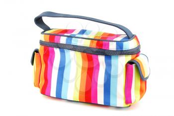 Royalty Free Photo of a Colorful Toiletry Bag