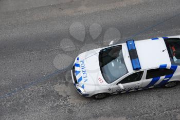 Royalty Free Photo of a Police Car