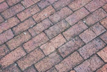 Royalty Free Photo of Tiled Pavement