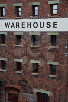 Royalty Free Photo of a Warehouse Building