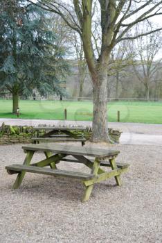 Royalty Free Photo of a Picnic Table