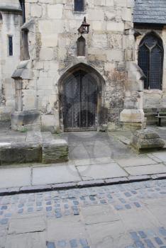 Royalty Free Photo of St Mary De Lode Church Westgate in Gloucester, England