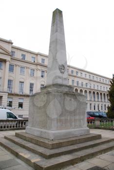 Royalty Free Photo of Cheltenham War Memorial in England