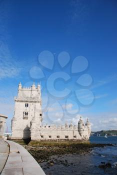 Royalty Free Photo of the Belem Tower in Portugal
