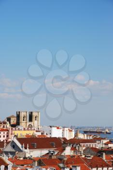 Royalty Free Photo of the Cityscape of Lisbon, Portugal