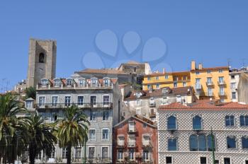 Royalty Free Photo of a View of the City of Lisbon, Portugal