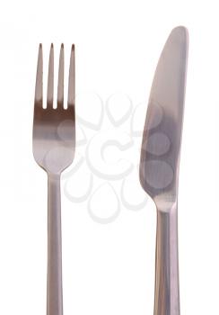 Royalty Free Photo of a Fork and Knife 
