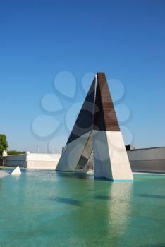 Royalty Free Photo of an Ultramar Memorial Monument in Lisbon, Portugal
