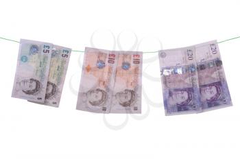 Royalty Free Photo of Money Laundering