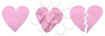 Royalty Free Photo of Pink Hearts