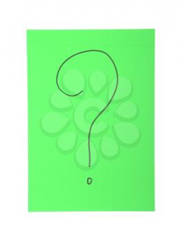 Royalty Free Photo of a Question Mark