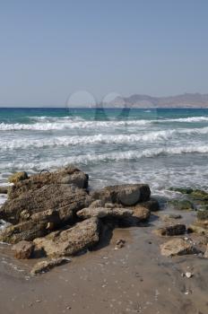 Royalty Free Photo of a Beach in Kos, Greece 