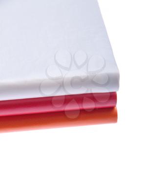 Royalty Free Photo of a Pile of Notebooks