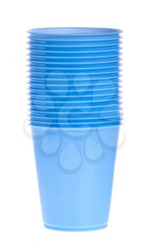 Royalty Free Photo of a Stack of Plastic Cups