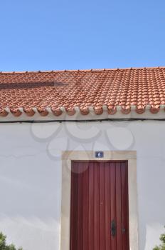 Royalty Free Photo of a House in Leiria, Portugal 
